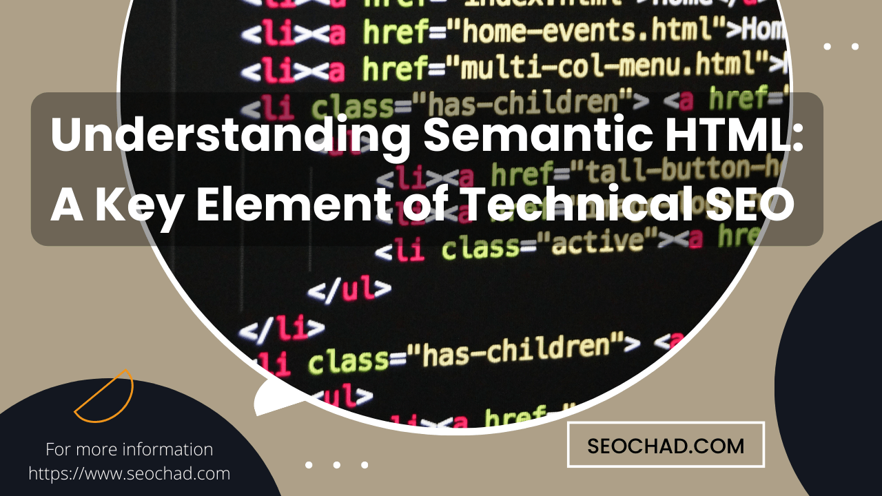 Use semantic HTML for better SEO